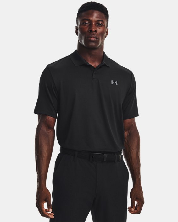 Men's UA Matchplay Polo in Black image number 0
